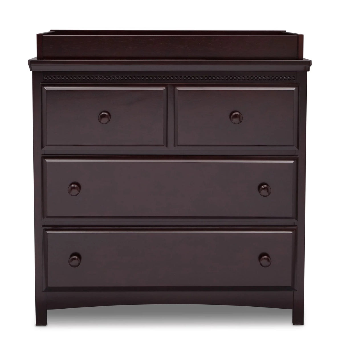 3 Drawer Dresser with Changing Top, Grey N4465