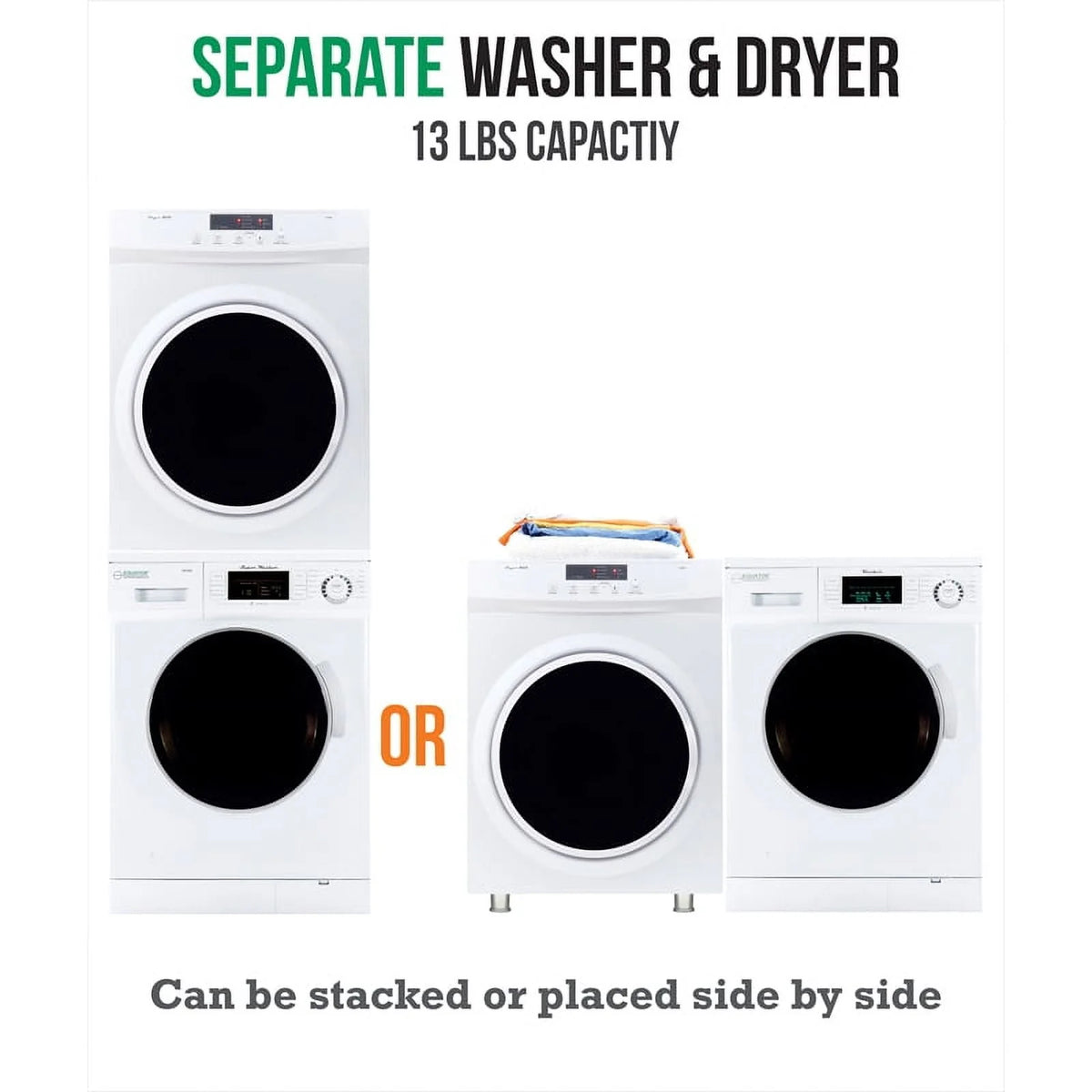 Compact Front Load Washer & Dryer H9767