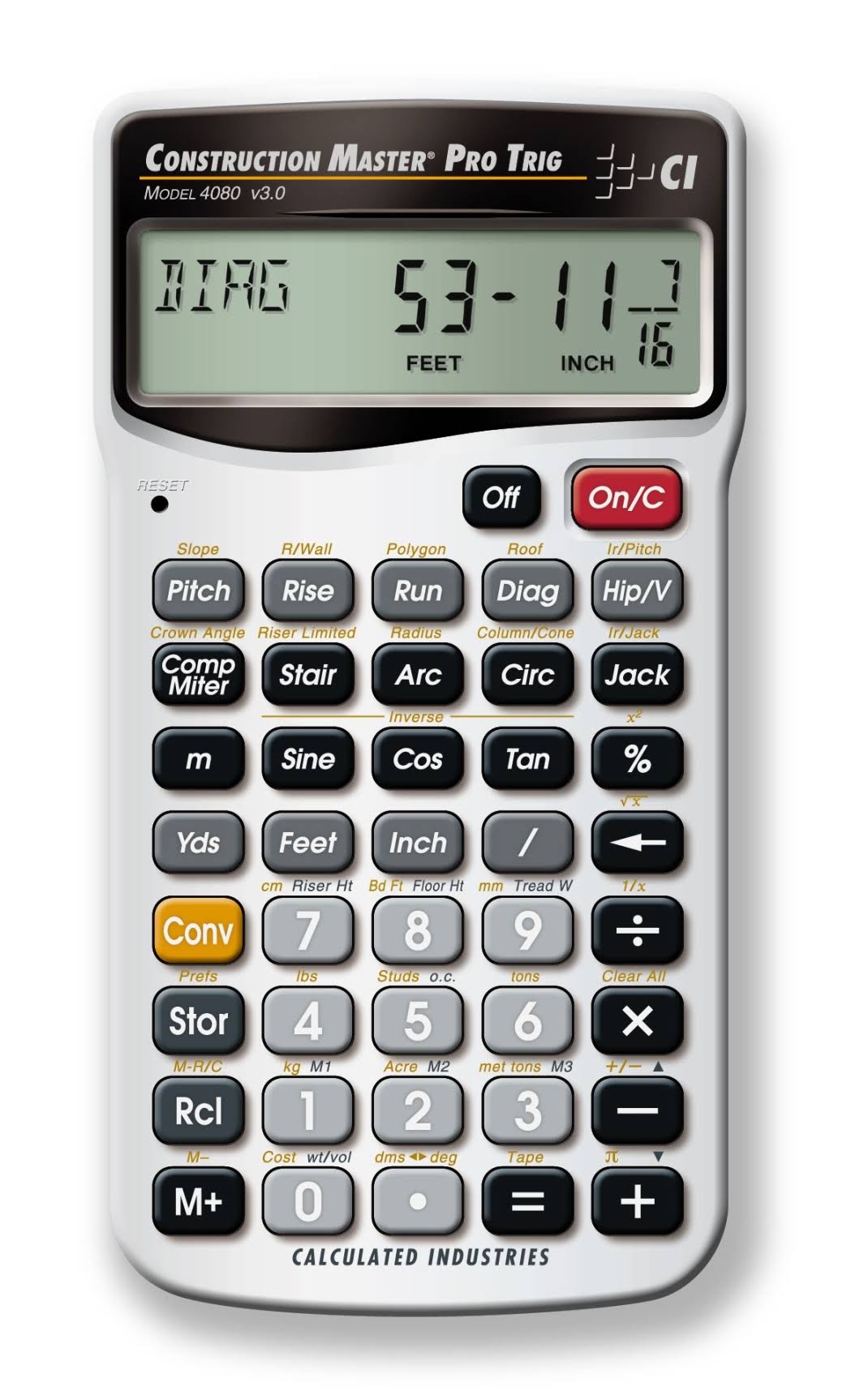 Construction Master Pro Trig Calculator I8885