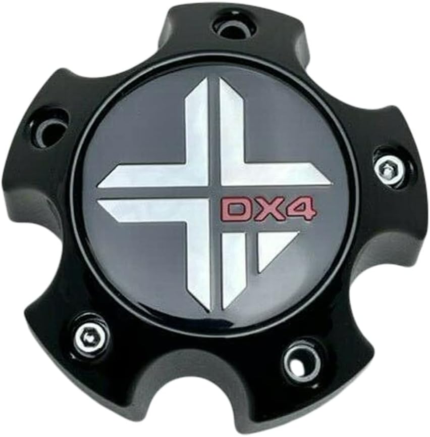 Gloss Black Wheel Center Cap 5 Lug 2 Pack X945286