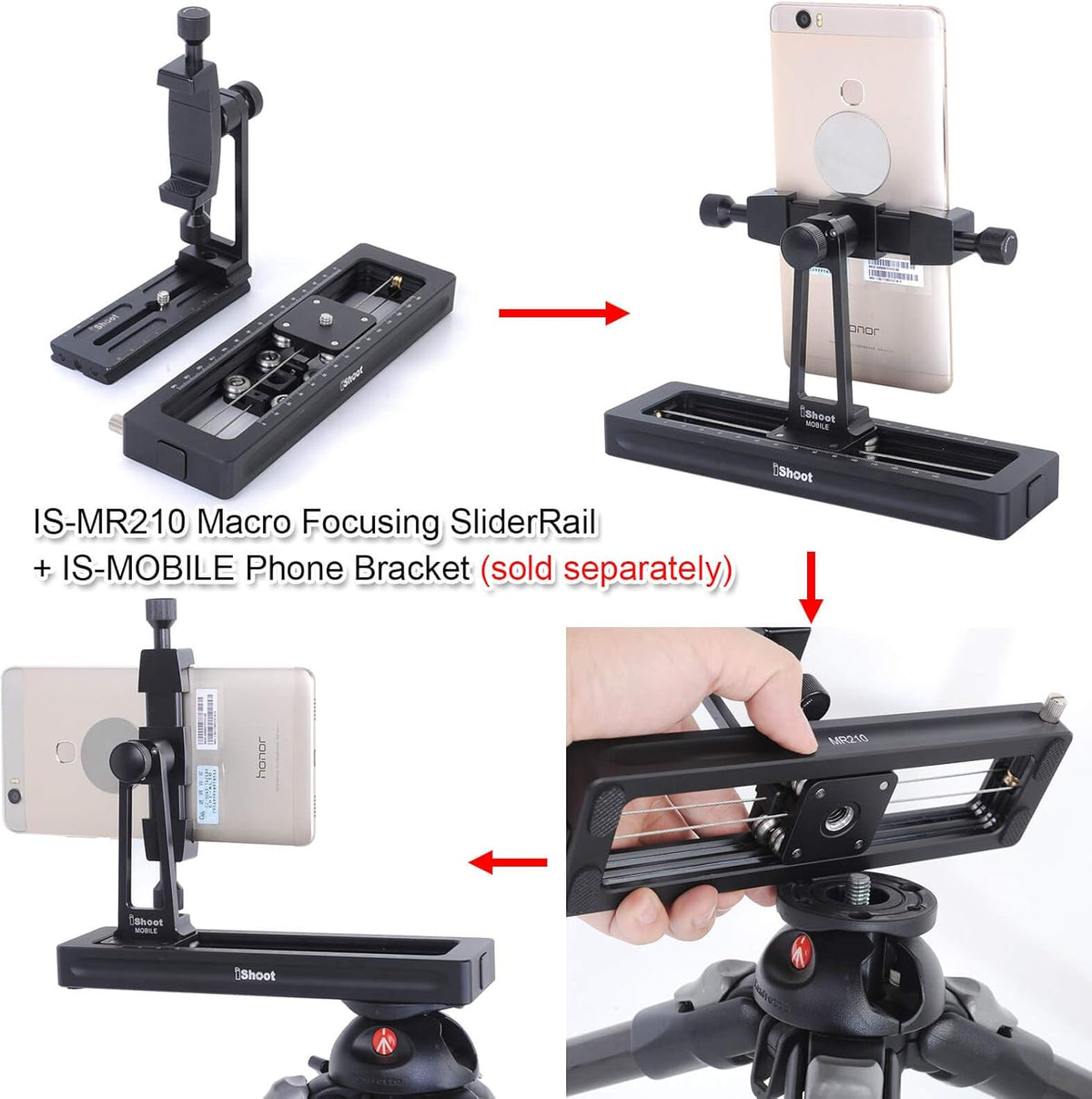 Macro Focusing Rail Slider for DSLR MILC Camera R2470
