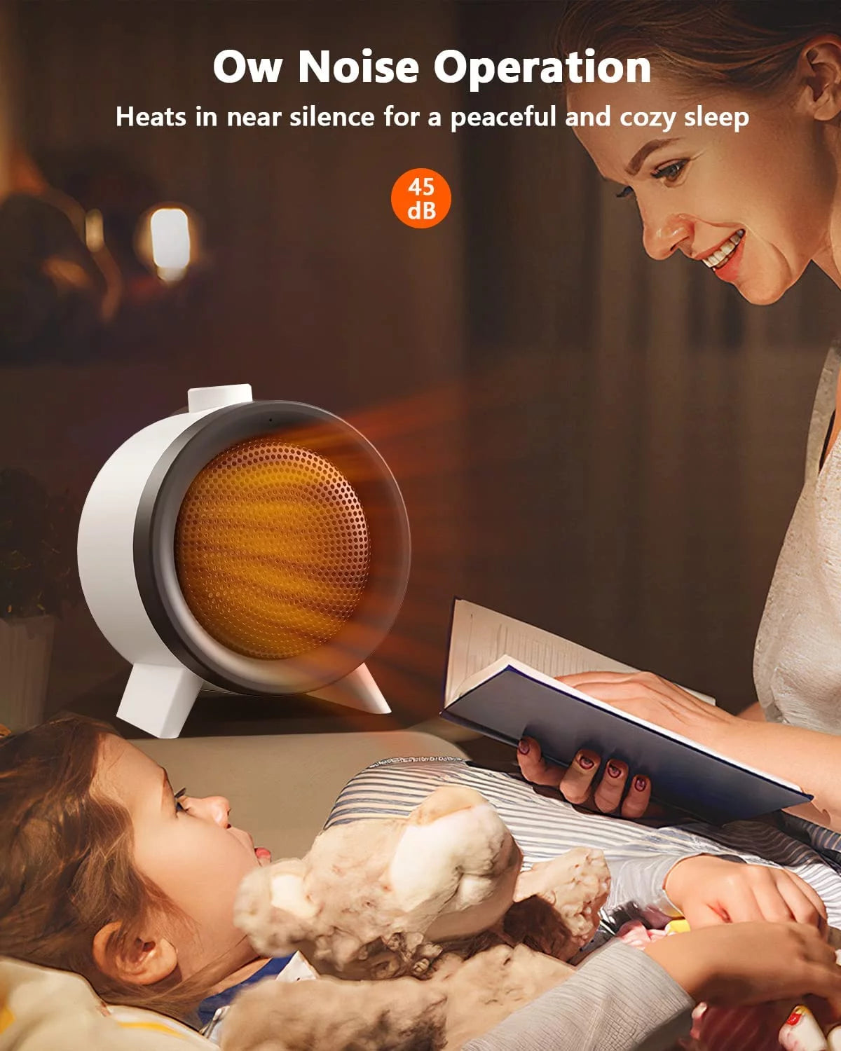 1000W Ceramic Electric Space Heater X872