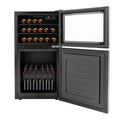 34" Dual Zone Wine Cooler Refrigerator Built-in Under-Counter Frost-Free M29702