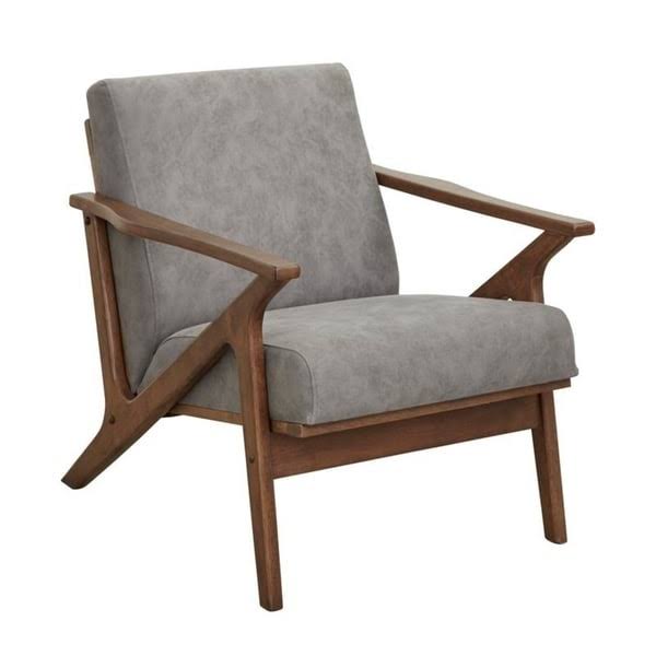 Camel Brown Solid Wood Chair Q6623