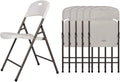 6-Piece Set of Folding Plastic Chairs B73450