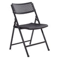 Black Polypropylene Folding Chair B476951