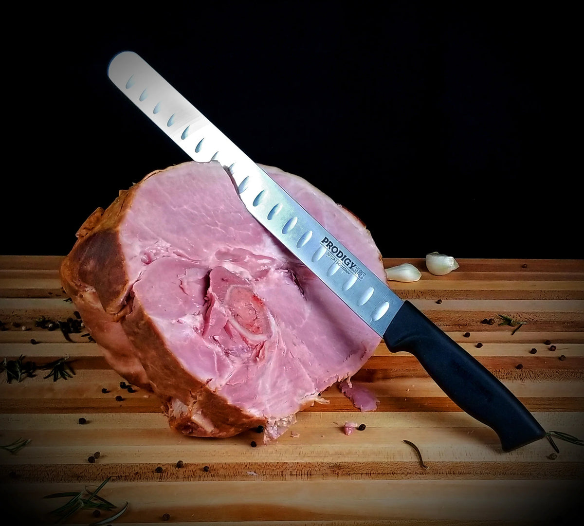 12 inch High Carbon Steel Slicing Kitchen Knife H37863