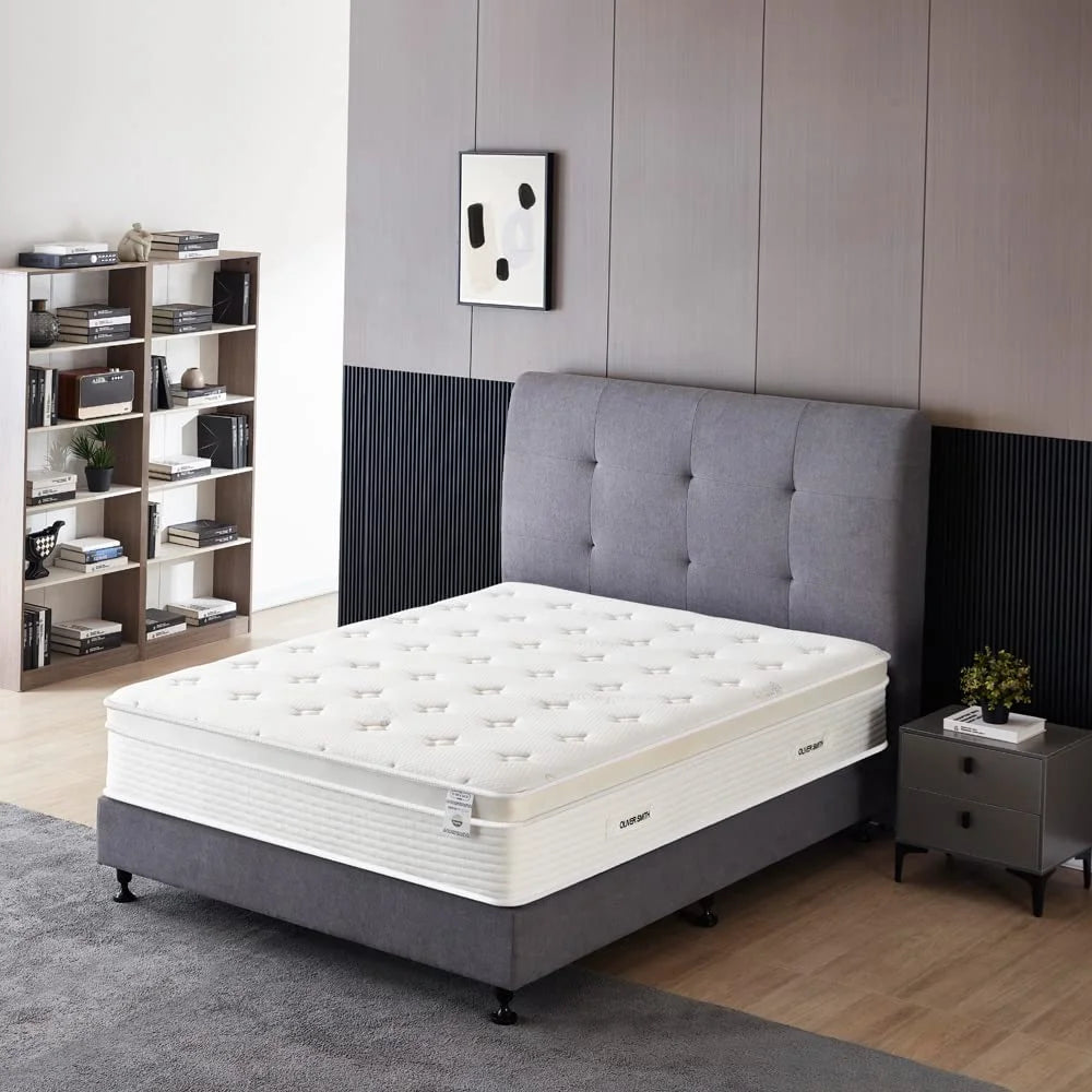 Full Size 12 Inch Memory Foam Spring Hybrid Mattress F610208