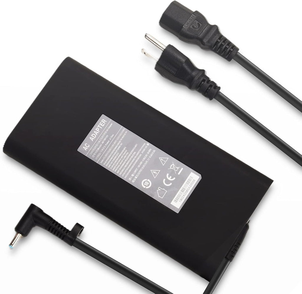 200W Laptop Charger AC Adapter Power Supply, 19.5V 10.3A, Black, Pack of 2 J217