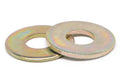 9/16x22 Grade 8 Flat Washer Yellow Zinc Plated Pk 100 I423