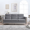 Solid Wood Three-Seater Sofa Couch N109