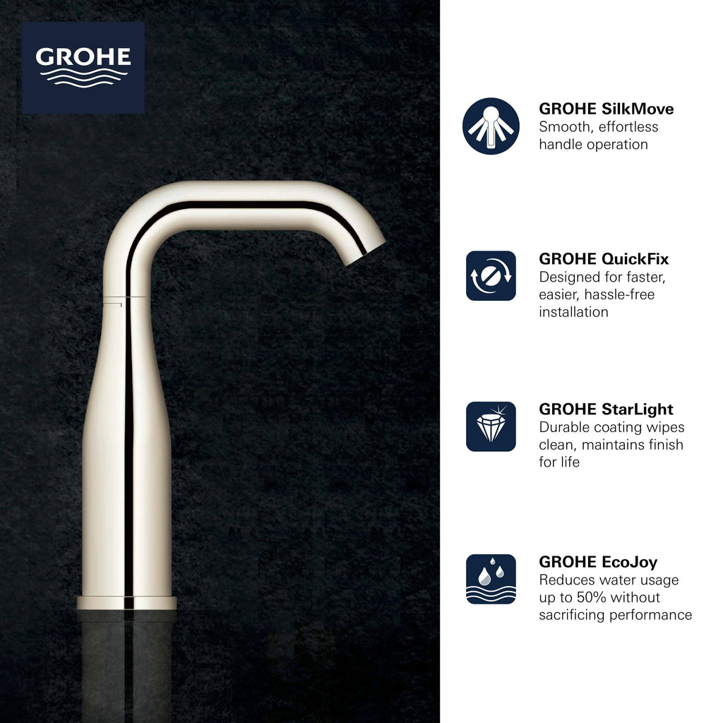 Polished Nickel Bathroom Faucet T944696
