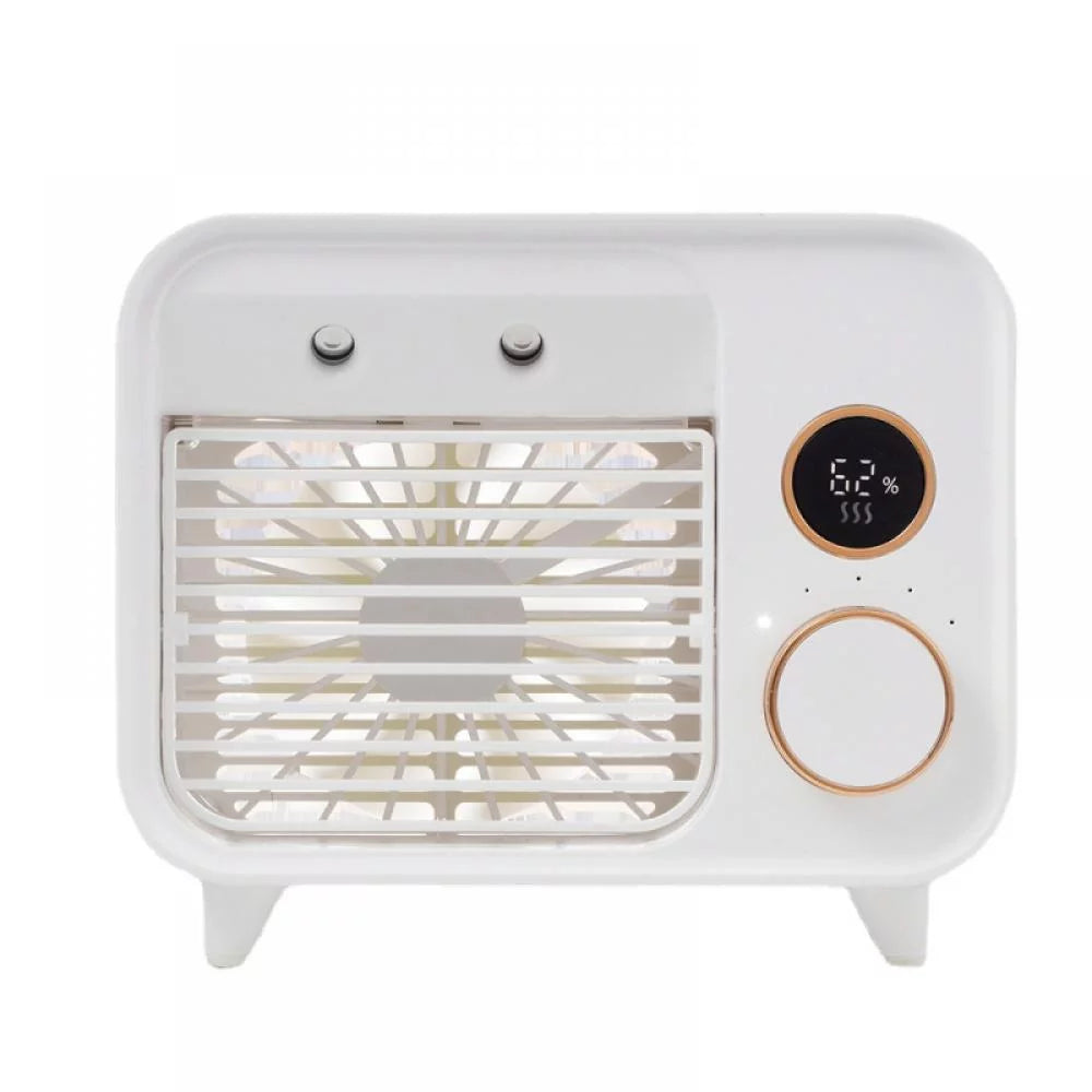 Mini Air Cooler with Adjustable Desktop Fan and USB Port M89698