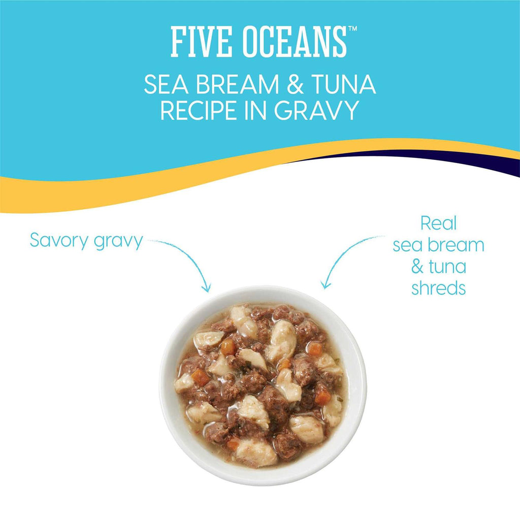 Solid Gold Canned Cat Food Five Oceans Tuna Recipe in Gravy Q78035