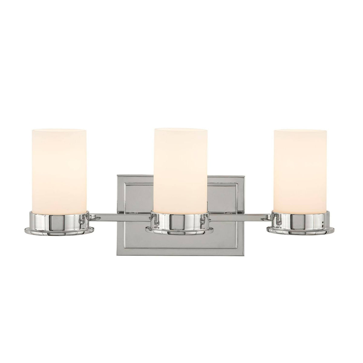 Polished Chrome 3 Light Bathroom Fixture S2444