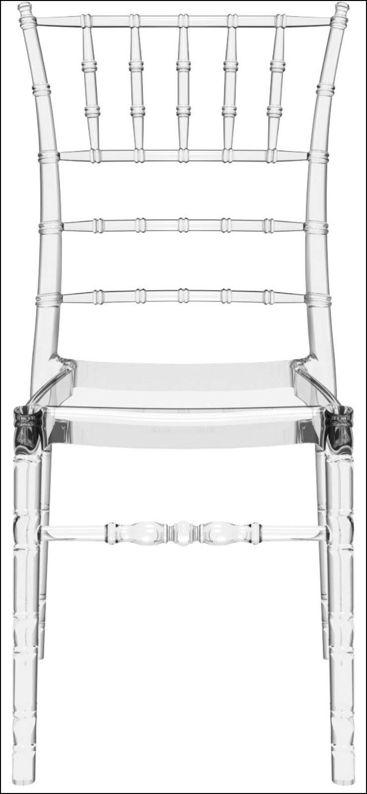 Transparent Polycarbonate Dining Chair C171512