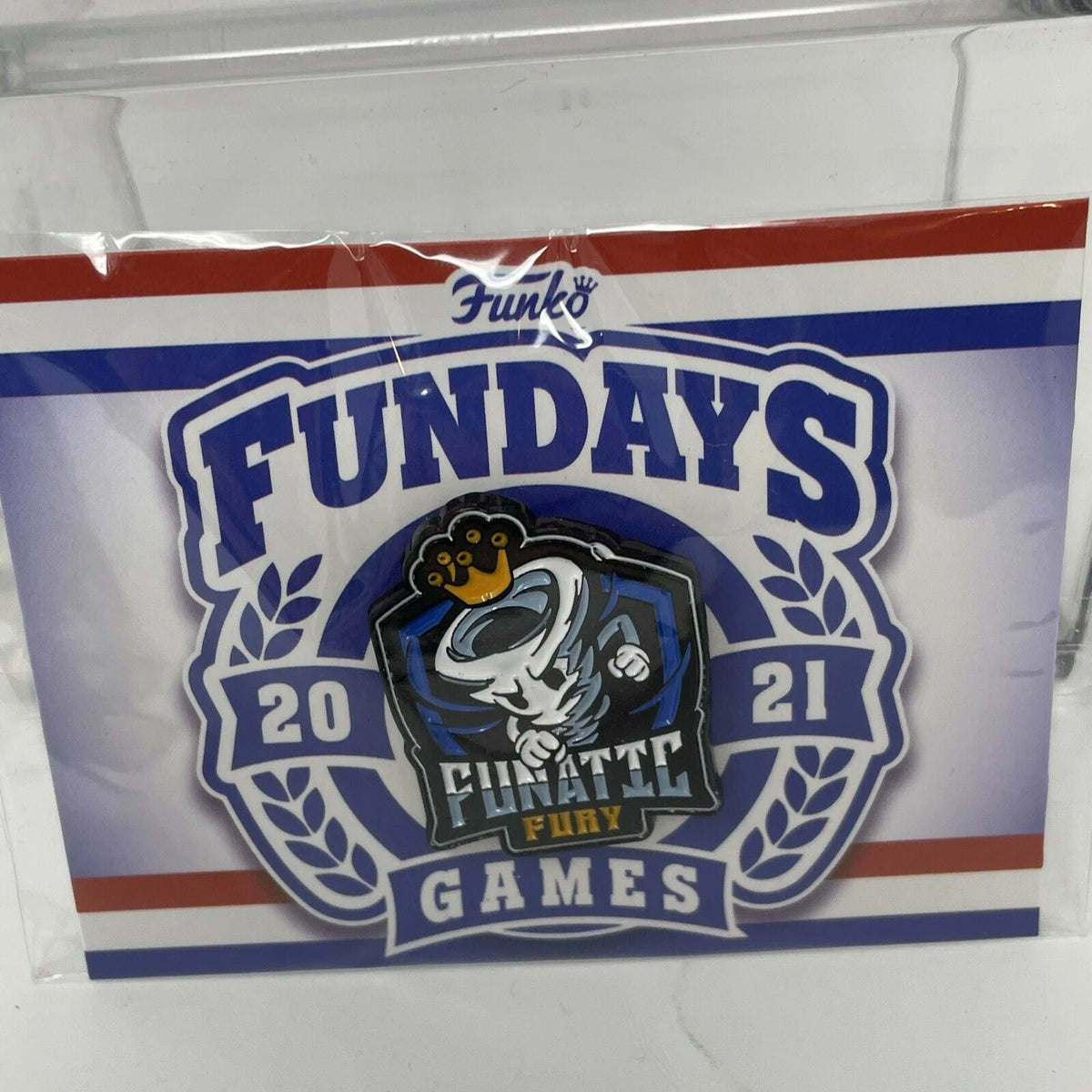 Funko POP! Pin Fundays 2021 Games Funatic Fury W29692