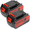 2 Pack 4.0Ah 20V Replacement Lithium Battery for Black and Decker Power Tools U5792