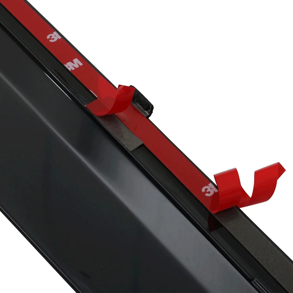 Polycarbonate Window Vent Visor Deflector Rain Guard 4Pc U6949