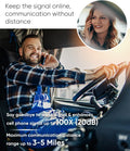 Vehicle Cell Phone Signal Booster for RV Truck, 5G Ready, FCC Approved K250696