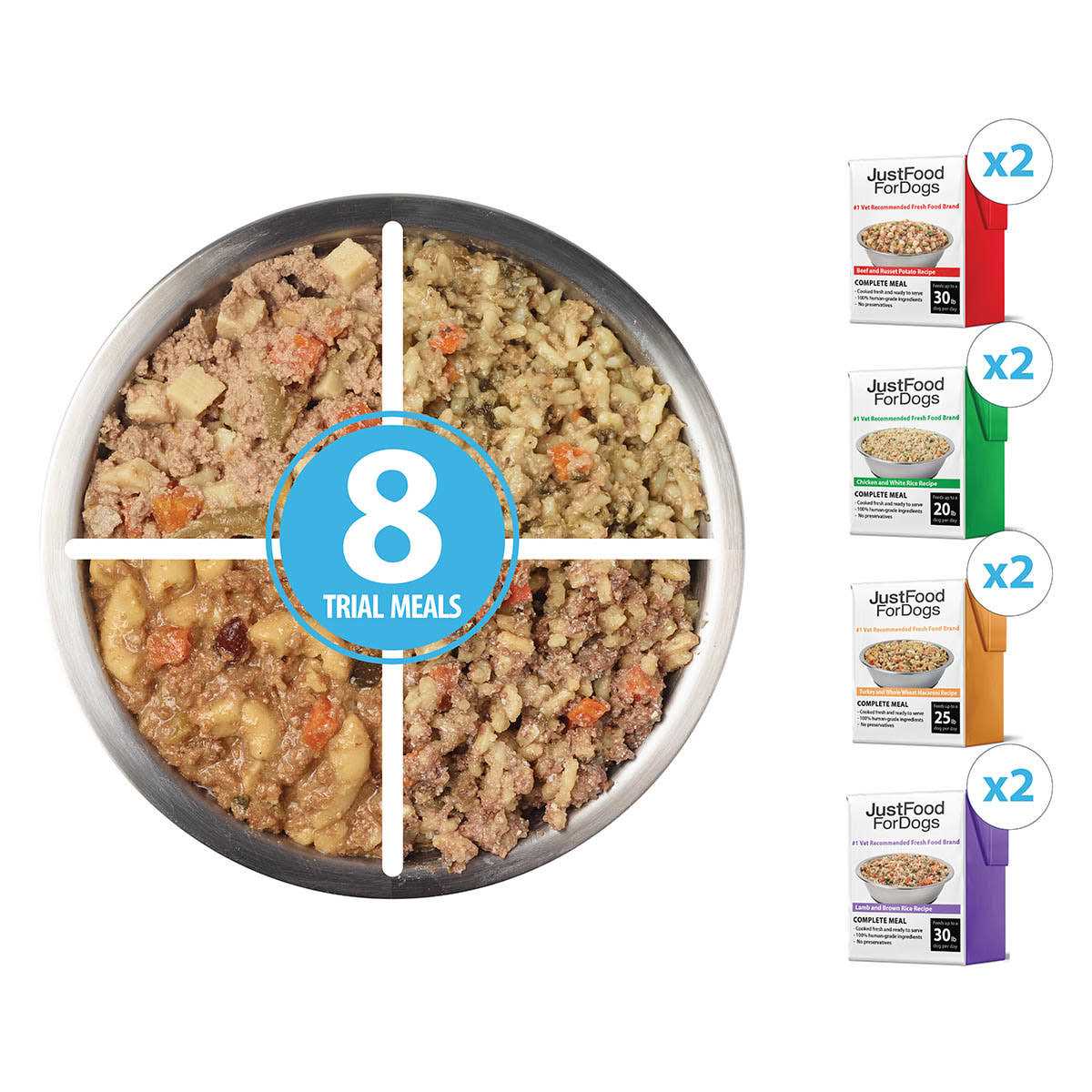 Fresh Dog Food Topper Variety Pack A689681