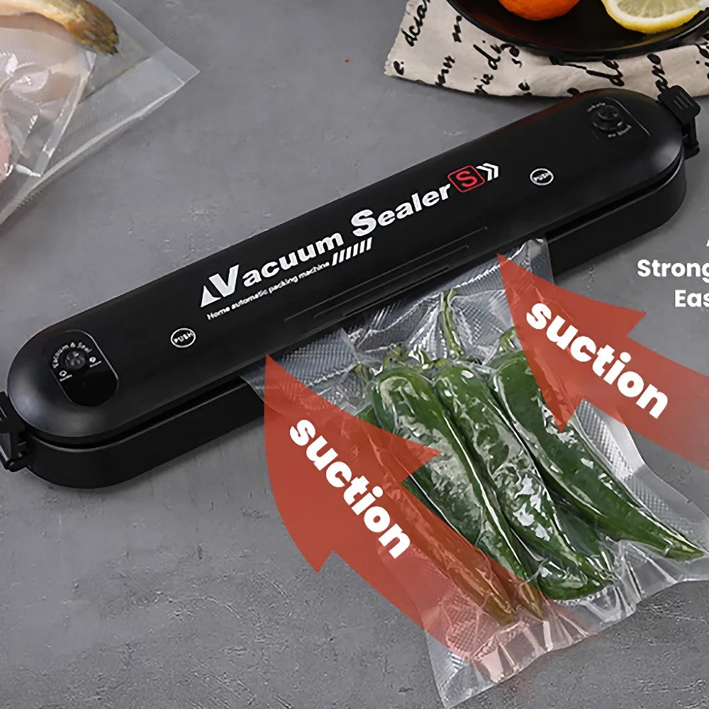 Automatic Mini Food Vacuum Sealer Machine with 10 Bags Y296