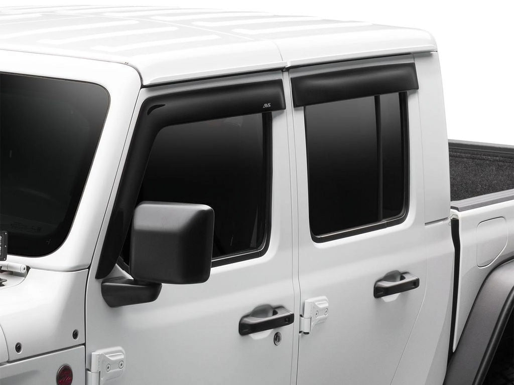 4-Piece Dark Smoke Ventvisor Side Window Deflector M314415
