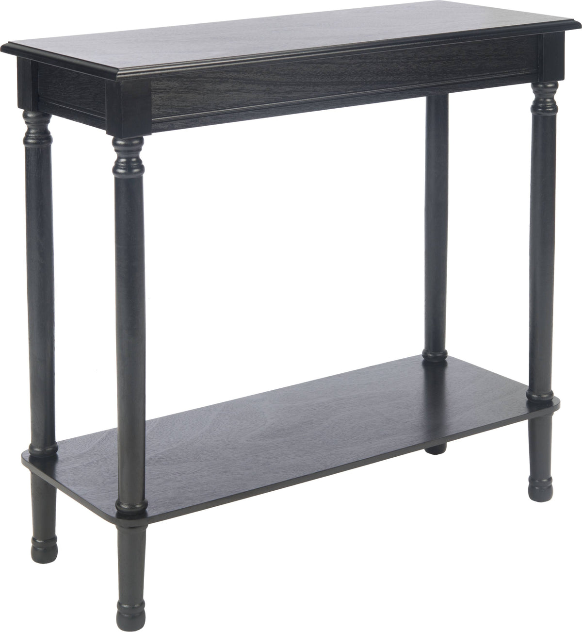 Black Rectangular Console Table H78843