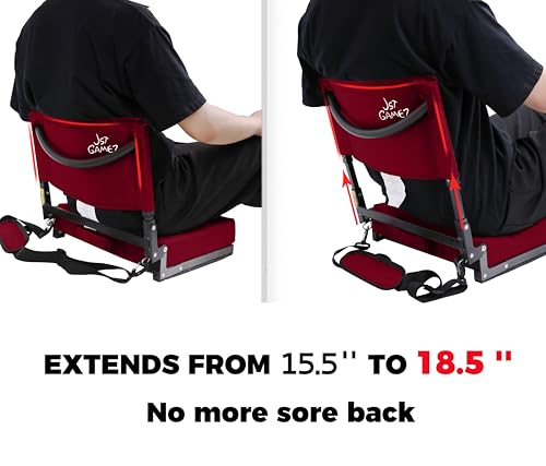 Stadium Seat with Back Support and Cushion M37036