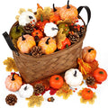 520 Pcs Artificial Pumpkins and Gourds Fall Harvest Decoration Set C969