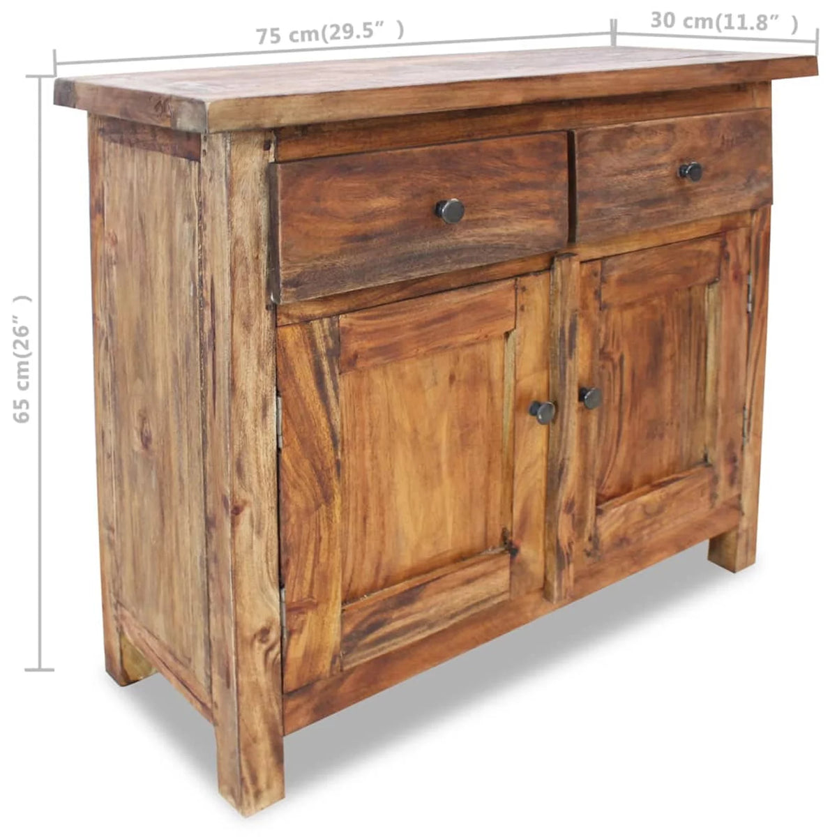 Solid Reclaimed Wood Sideboard B4210