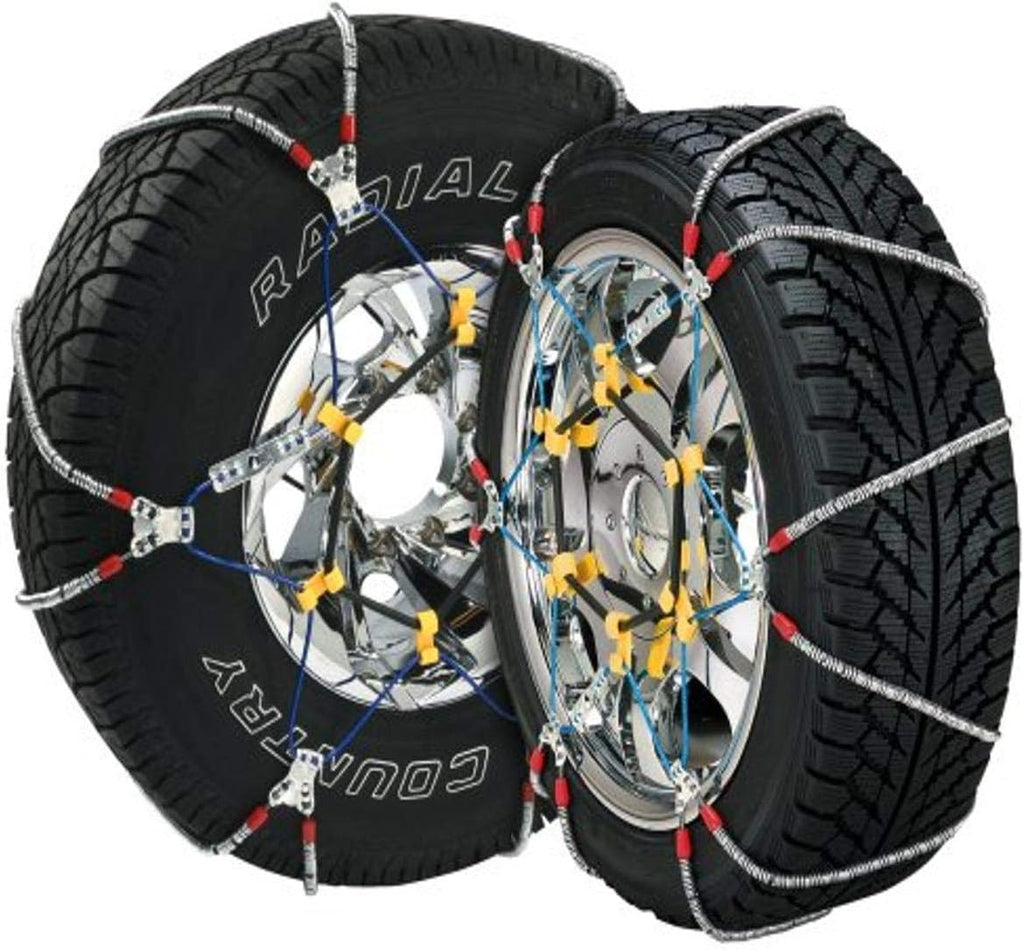 Set of 2 Cable Tire Chain for Passenger Cars, Pickups, and SUVs D996