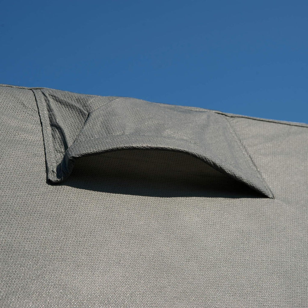 Folding Camper RV Covers, Gray, Polypropylene, Pack of 2 R645