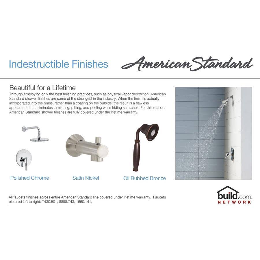 Chrome Bath Shower Trim Kit U137411