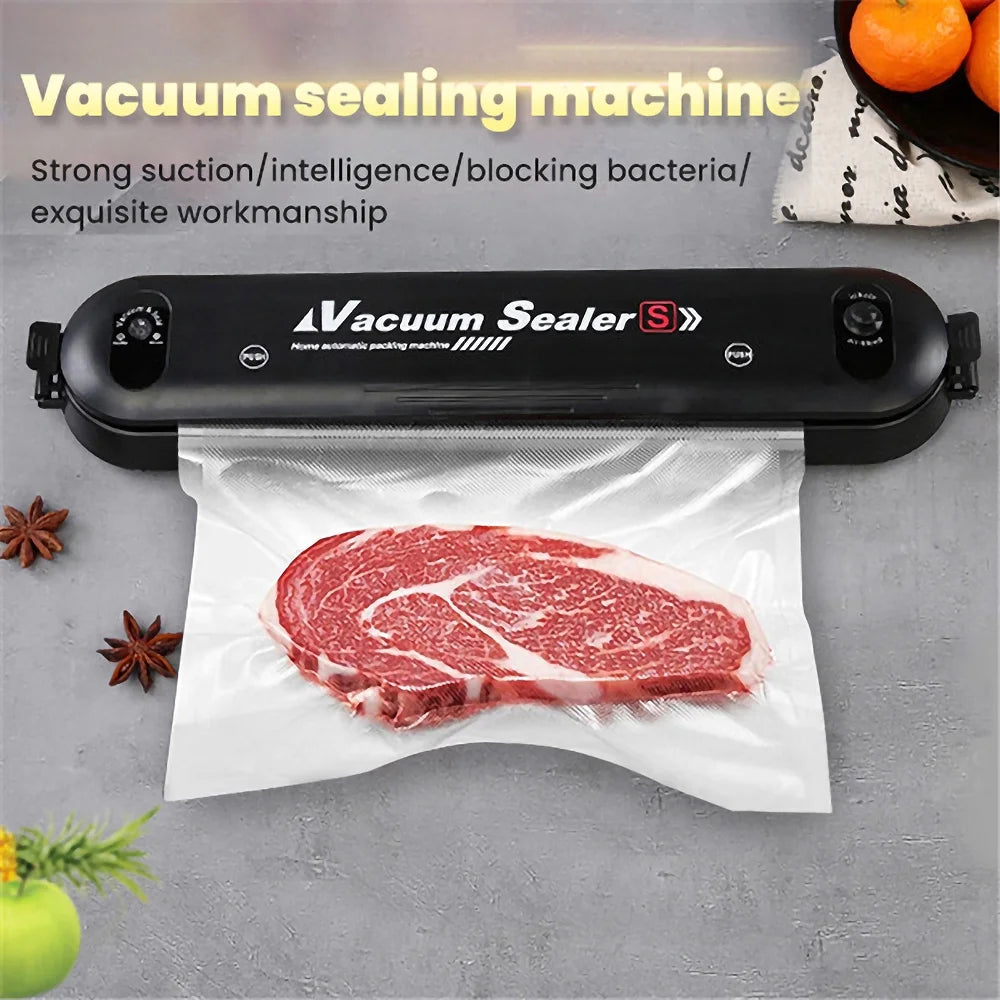 Automatic Mini Food Vacuum Sealer Machine with 10 Bags Y296