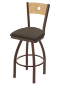 25 inch Swivel Counter Stool with Bronze Finish H334