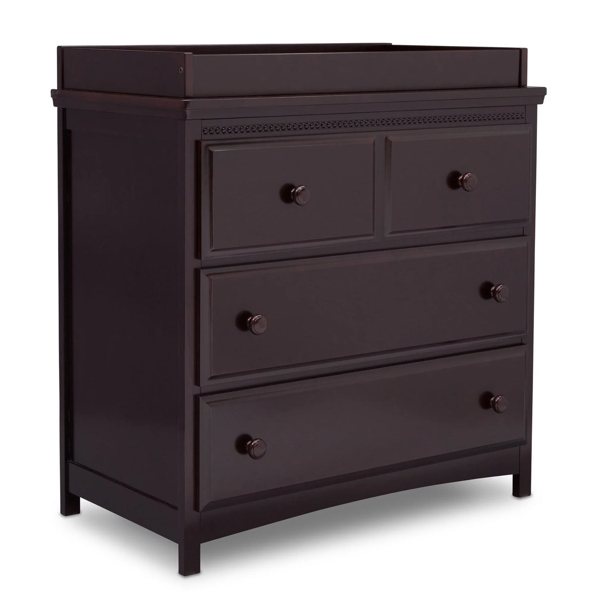 3 Drawer Dresser with Changing Top, Grey N4465