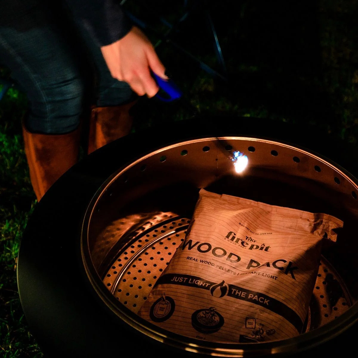 Fire Pit Wood Packs, Pack of 4 B410