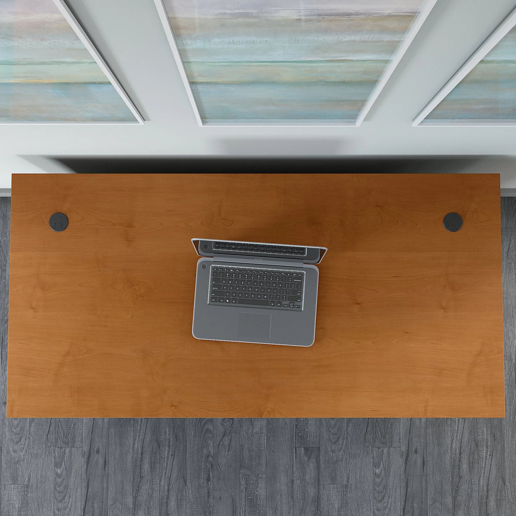 Office Desk in Natural Cherry Engineered Wood T85990