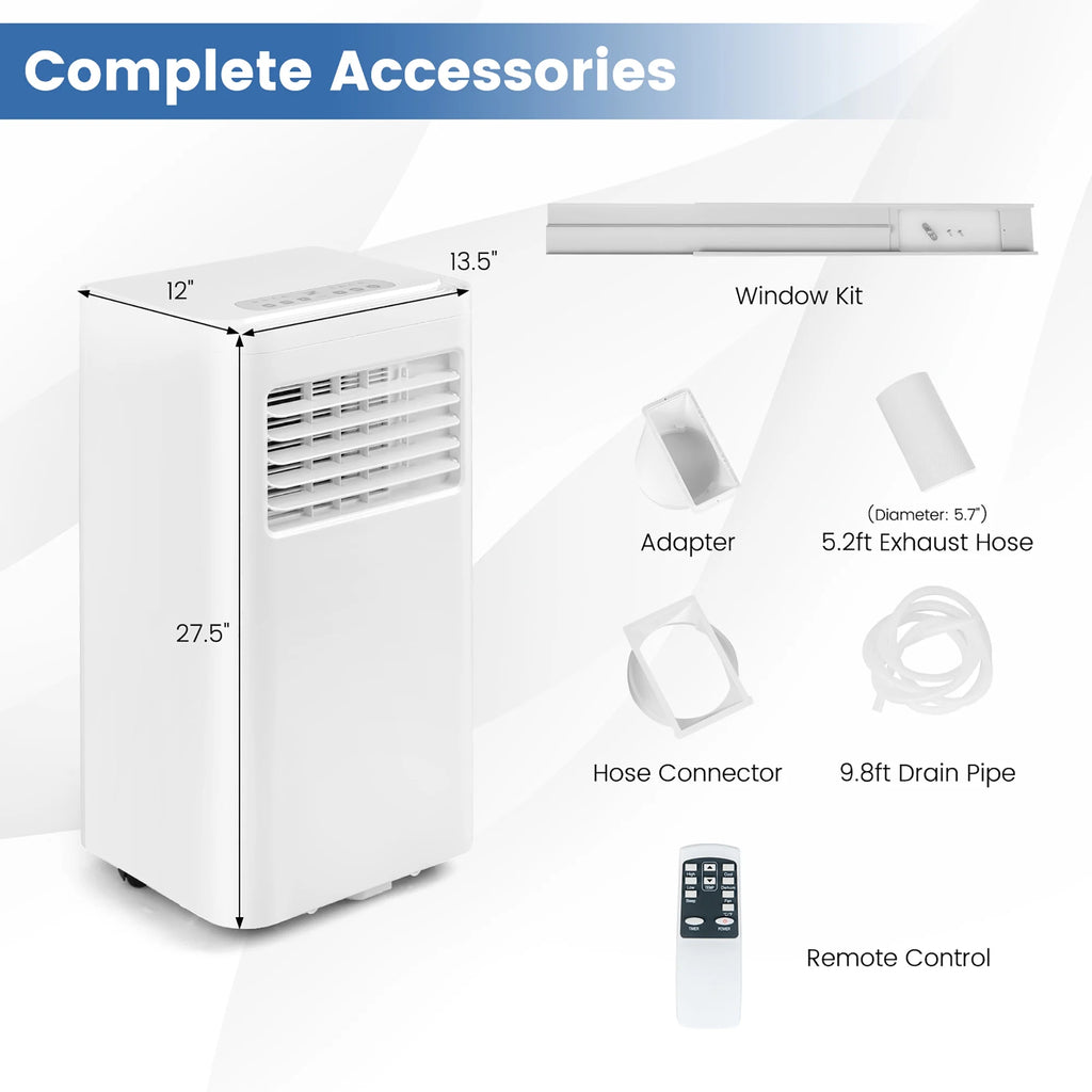 6000 BTU Portable Air Conditioner 3-in-1 M2103