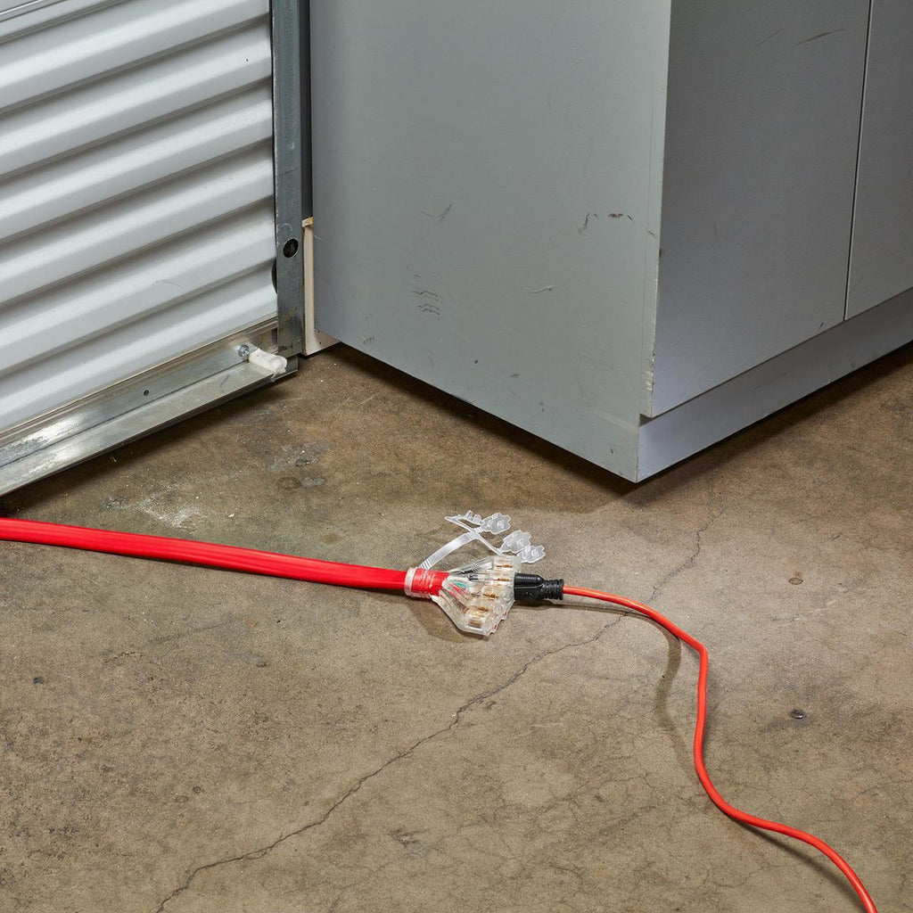 25 ft. 30 Amp 125/250V 4-Outlet Generator Extension Cord Y558525