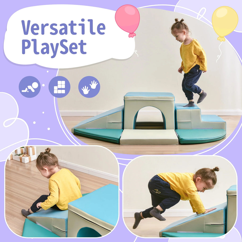 9-in-1 Foam Blocks Climbing Toys for Toddlers M87203