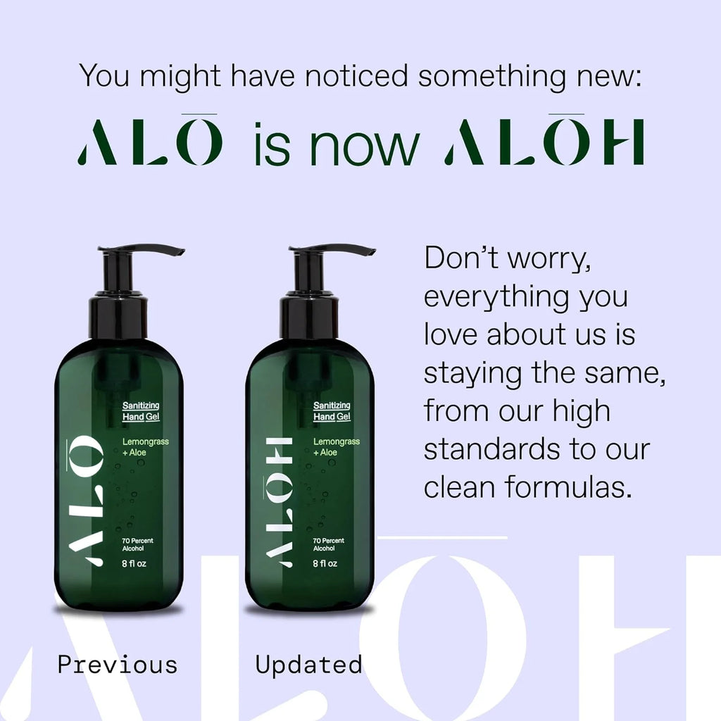 70% Alcohol Lemongrass Aloe Hand Sanitizer Gel Set of 2 M311198
