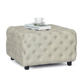 Upholstered Tufted Coffee Table with Padded Seat L125057