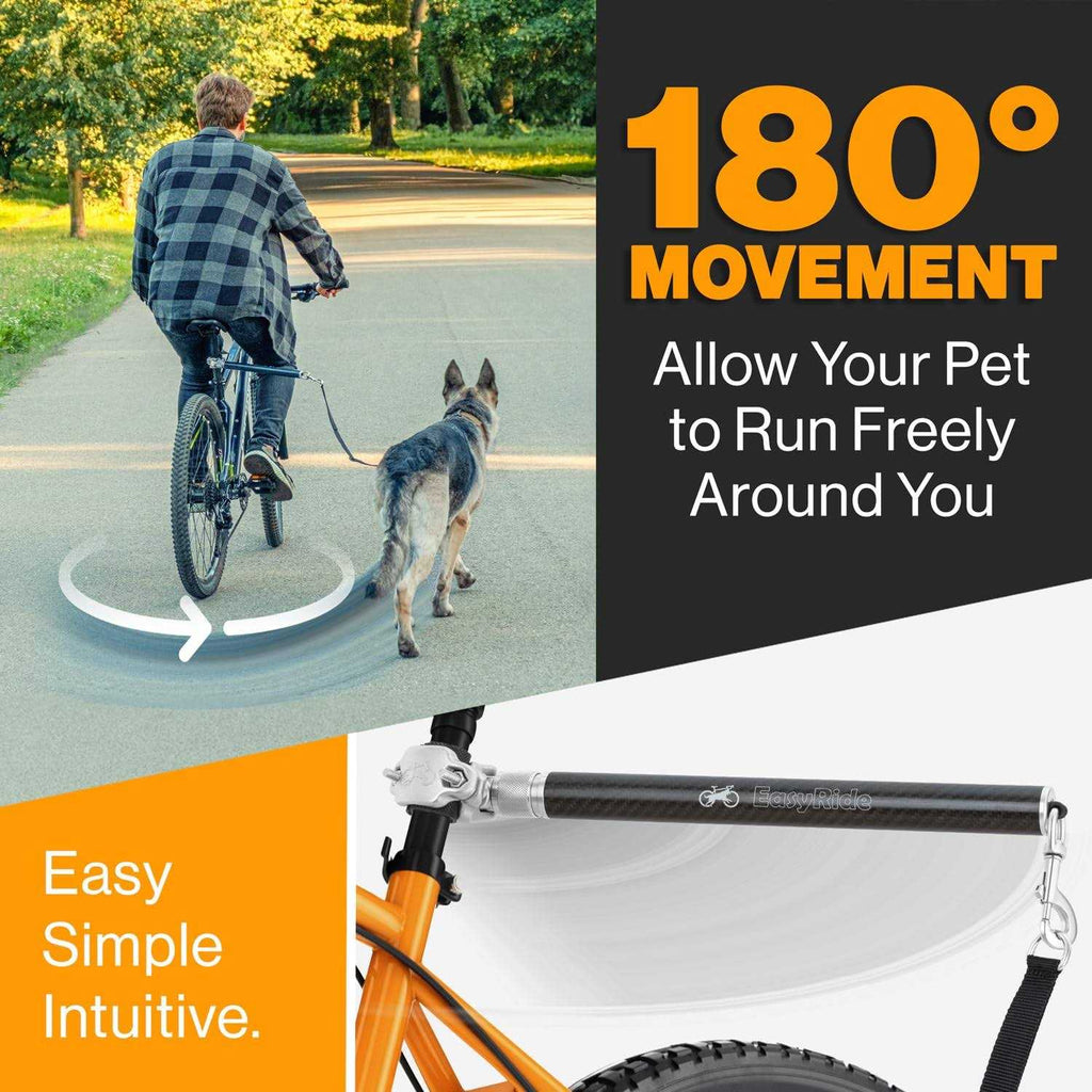 Rotating Dog Bike Leash With Shock Absorbers Z22359