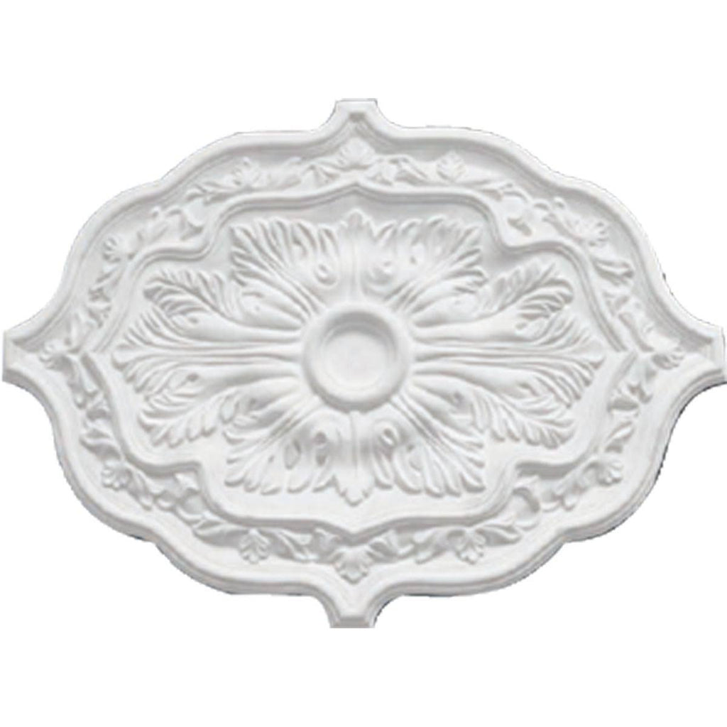Hand-Painted Silver Ceiling Medallion X81508