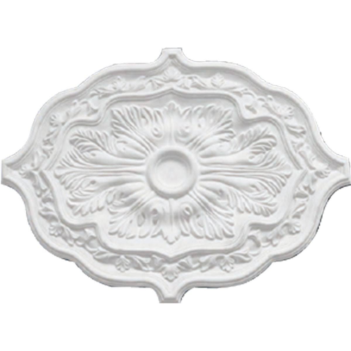 Hand-Painted Silver Ceiling Medallion X81508