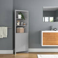Gray Linen Cabinet R83699