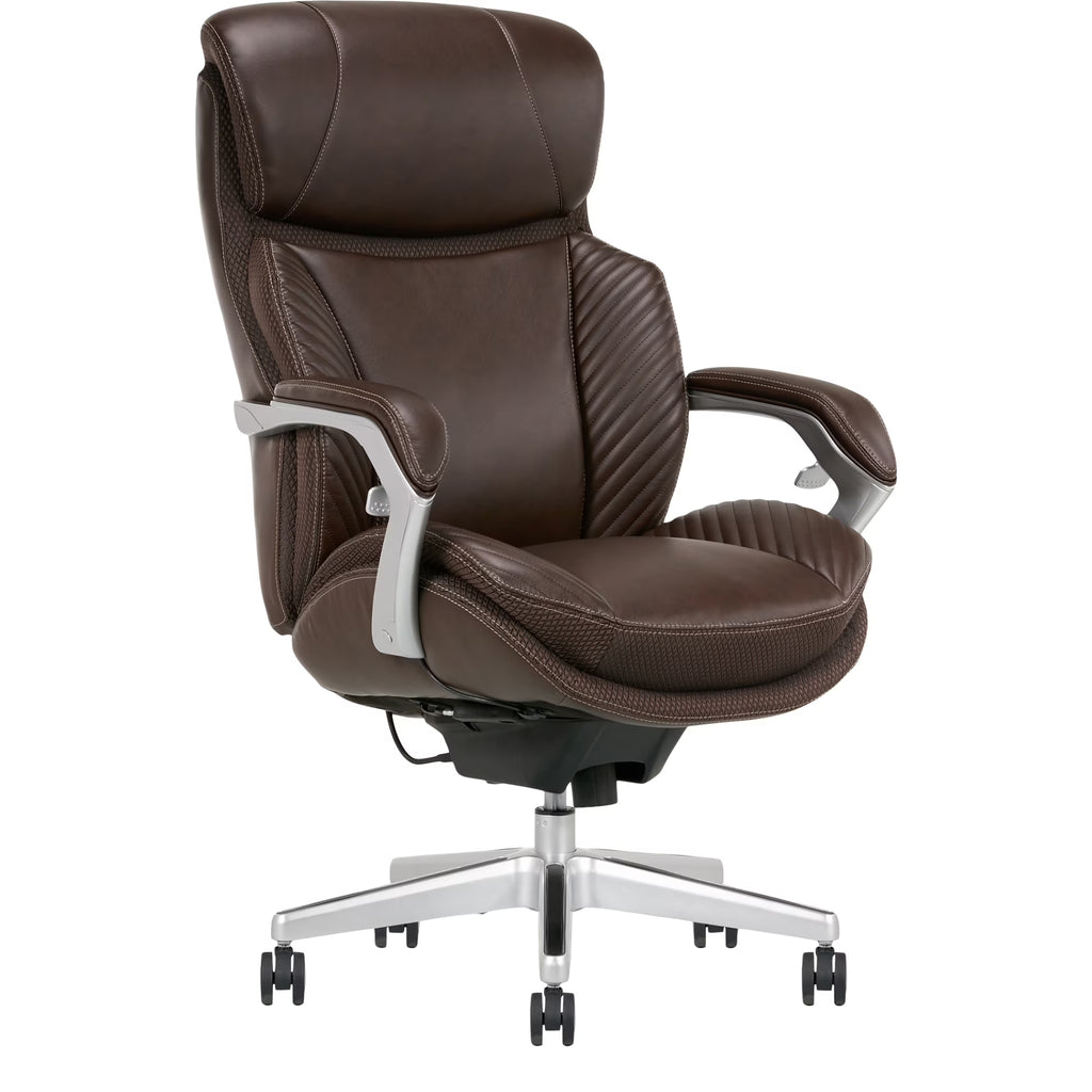 Ergonomic Bonded Leather High-Back Executive Chair Y82734