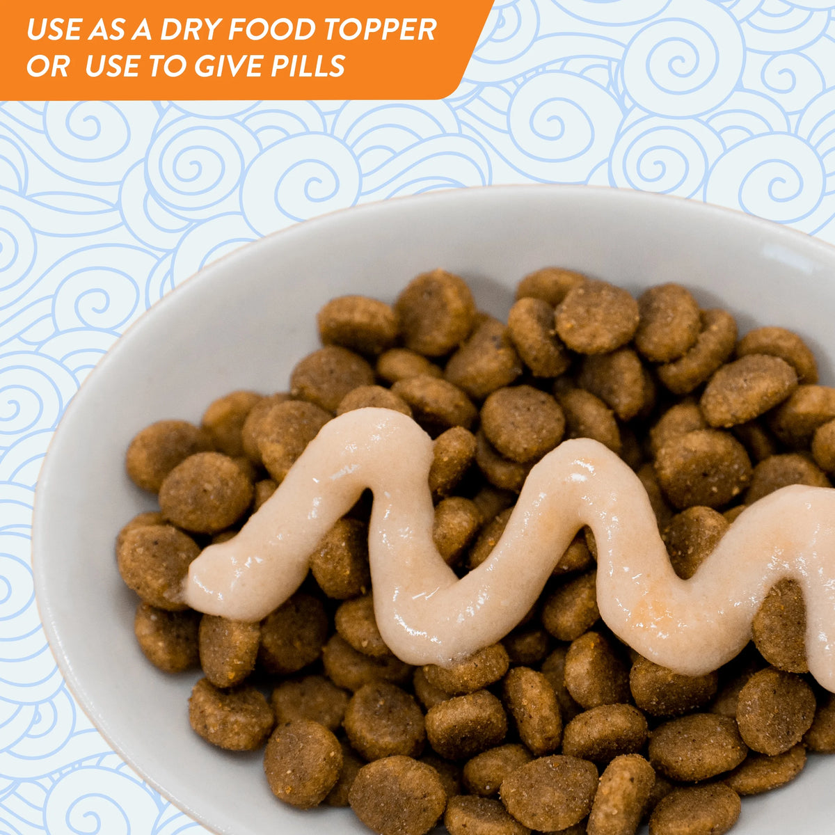 Grain-Free Lickable Creamy Cat Treats, 50 Tubes, Tuna & Chicken I46555